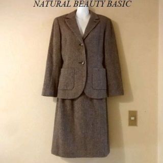 ナチュラルビューティーベーシック(NATURAL BEAUTY BASIC)のNATURAL BEAUTY BASIC♡ツイードセットアップスーツ(スーツ)