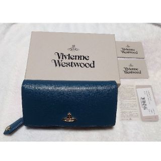 ヴィヴィアンウエストウッド(Vivienne Westwood)のVivienne Westwood VICTORIA サフィアーノ レザー 財布(財布)