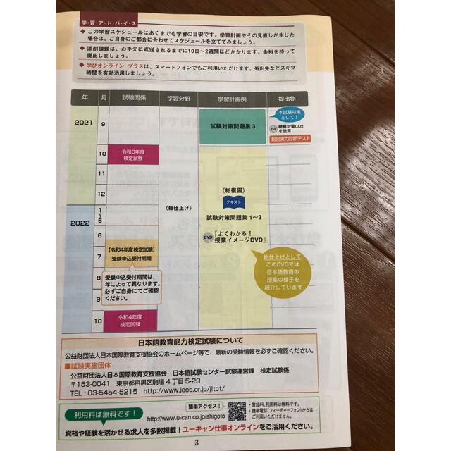 2021年　ユーキャン日本語教師参考書　合格^_^