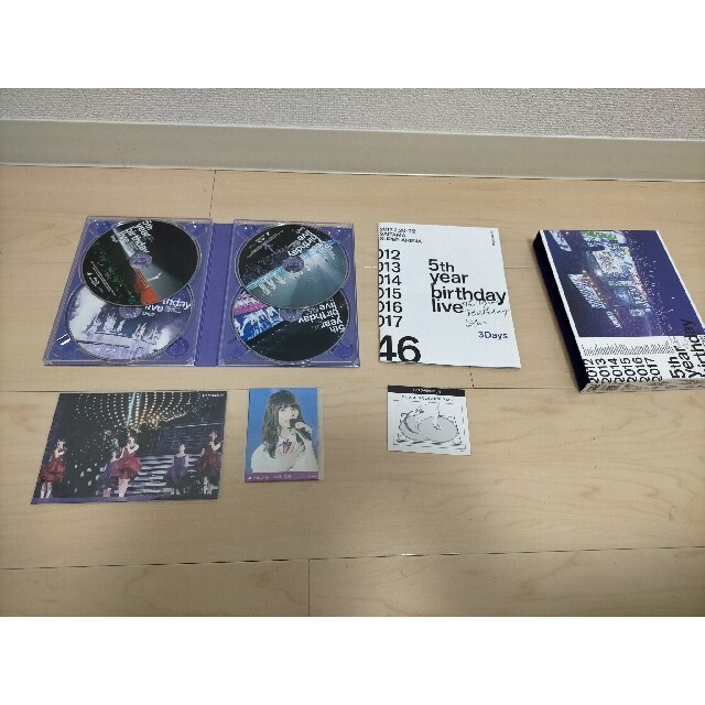 乃木坂46(ノギザカフォーティーシックス)の【大幅値下】乃木坂46 5th YEAR BIRTHDAY 完全生産限定盤 エンタメ/ホビーのDVD/ブルーレイ(アイドル)の商品写真