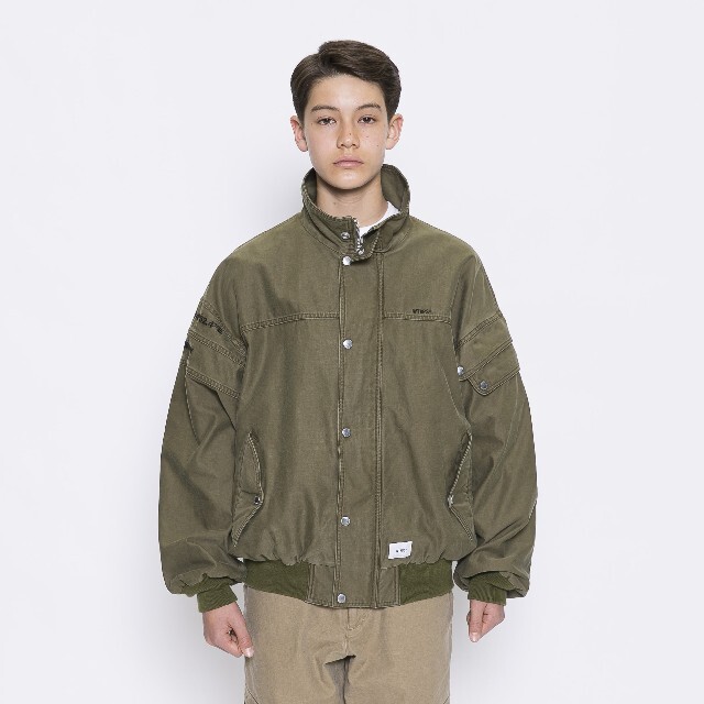 ライトブラウン/ブラック WTAPS FAD / JACKET. COTTON. SATIN
