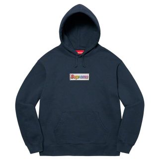 シュプリーム(Supreme)のSupreme Bling Box Logo Hooded Sweatshirt(パーカー)