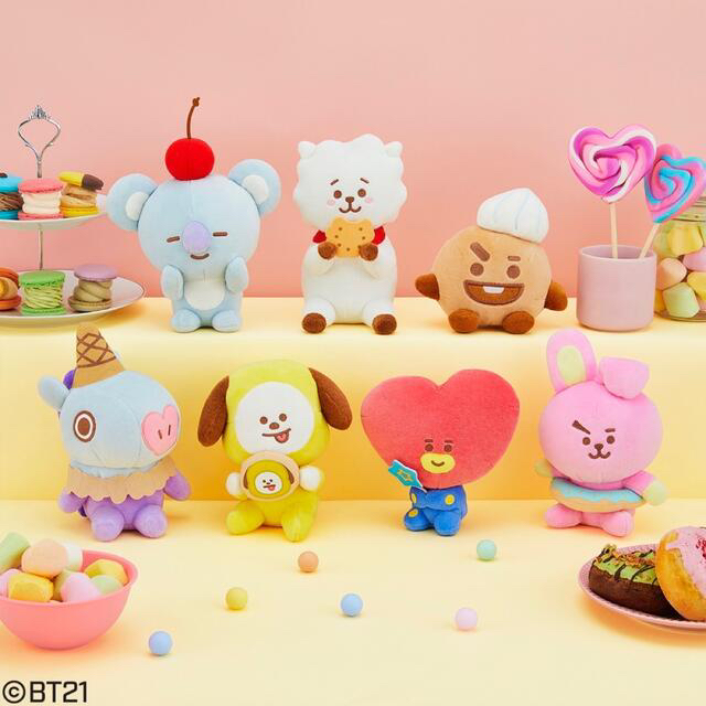 BT21(ビーティーイシビル)の一番くじ BT21 SWEET MAGIC 1ロット売り エンタメ/ホビーのタレントグッズ(アイドルグッズ)の商品写真