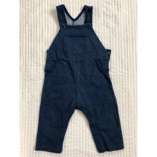 プチバトー(PETIT BATEAU)のプチバトー　オーバーオール　デニムサロペット(12m)(パンツ)