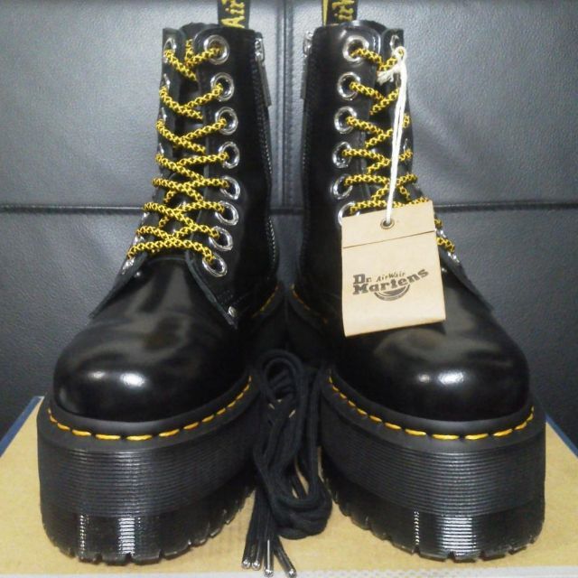 【専用】Dr.Martens JADON MAX UK3 黒 厚底 8ホール