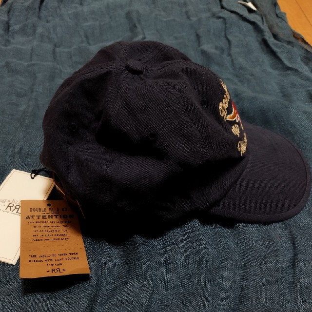 RRL(ダブルアールエル)のRRL Vintage インディゴ染めキャップ メンズの帽子(キャップ)の商品写真