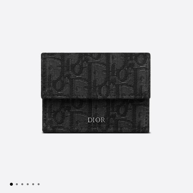 新品HOT Dior Dior オブリーク ジャガード コンパクトウォレットの通販 by キャン's shop｜ディオールならラクマ 