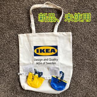 イケア(IKEA)の【新品】IKEA トートバッグ　エフテルトレーダン(トートバッグ)