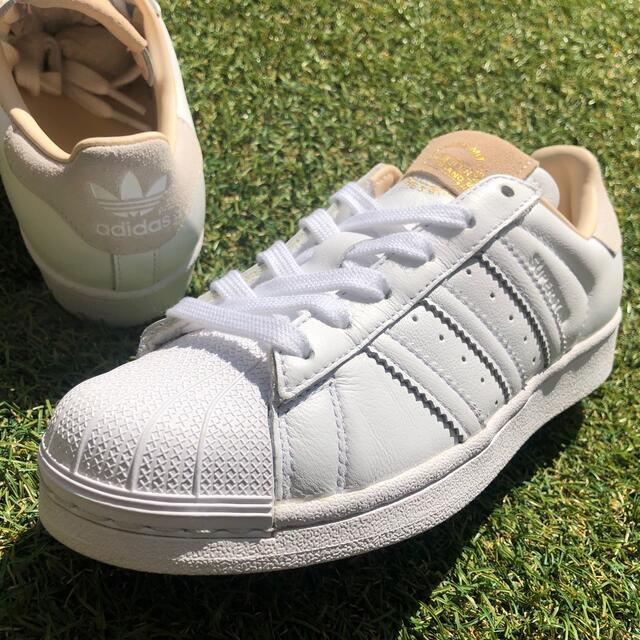 美品 adidas / super star スーパースター グレー