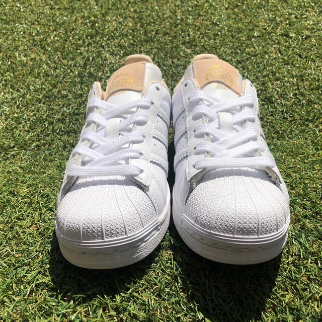 美品 adidas / super star スーパースター グレー