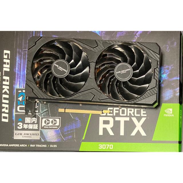 お買い得!】 RTX3070 非LHR GALAKURO 玄人志向 non LHR PCパーツ