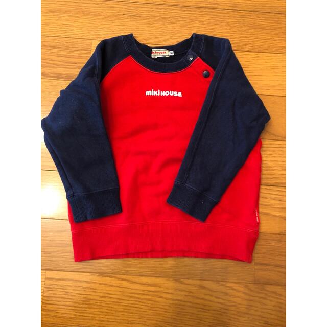 mikihouse(ミキハウス)のミキハウス  トレーナー キッズ/ベビー/マタニティのキッズ服男の子用(90cm~)(Tシャツ/カットソー)の商品写真