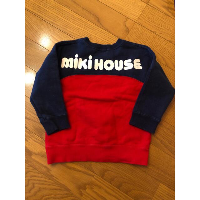 mikihouse(ミキハウス)のミキハウス  トレーナー キッズ/ベビー/マタニティのキッズ服男の子用(90cm~)(Tシャツ/カットソー)の商品写真