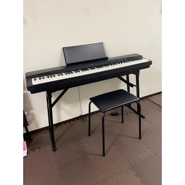 CASIO(カシオ)のCASIO 電子ピアノ　PX-160BK スタンド・椅子セット 楽器の鍵盤楽器(電子ピアノ)の商品写真