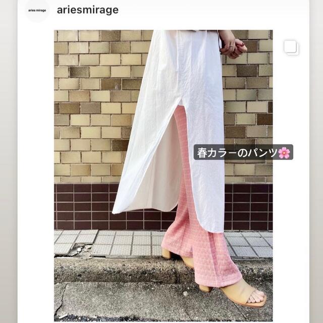 aries(アリエス)の最終価格♡新タグ♥アリエス✰Jacquard pants✰送料込み レディースのパンツ(カジュアルパンツ)の商品写真