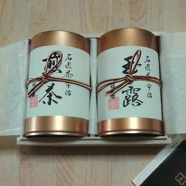 お茶セット*福寿園*玉露&煎茶 食品/飲料/酒の飲料(茶)の商品写真
