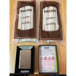 ジッポー(ZIPPO)のパイプ用zippoとパイプクリーナーとオイルのセット(その他)