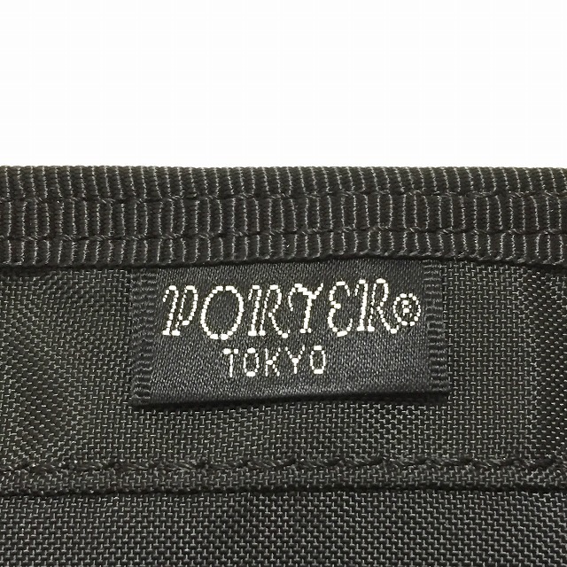 PORTER(ポーター)のPORTER/吉田(ポーター) 2つ折り財布 - 黒 レディースのファッション小物(財布)の商品写真