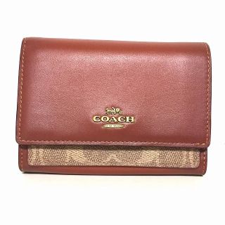 コーチ(COACH)のコーチ 2つ折り財布 シグネチャー柄 86092(財布)