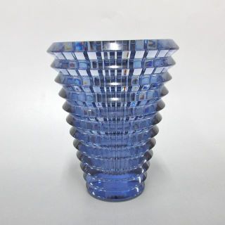 バカラ(Baccarat)のバカラ 小物美品  - ネイビー 花瓶(その他)