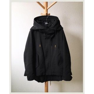 ユナイテッドアローズ(UNITED ARROWS)のthe reracs リラクス ショートモッズコート ブラック 36(モッズコート)