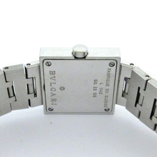 ブルガリ クアドラート SQ22SS クォーツ SS BK 【205】 www.elementari