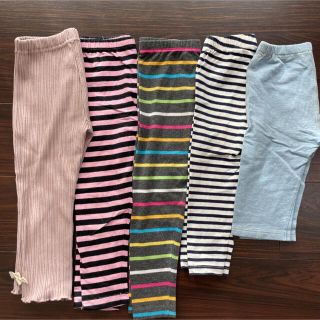 ユニクロ(UNIQLO)のレギンス　100  ユニクロ　コーディコービー　GAP 5本セット(パンツ/スパッツ)