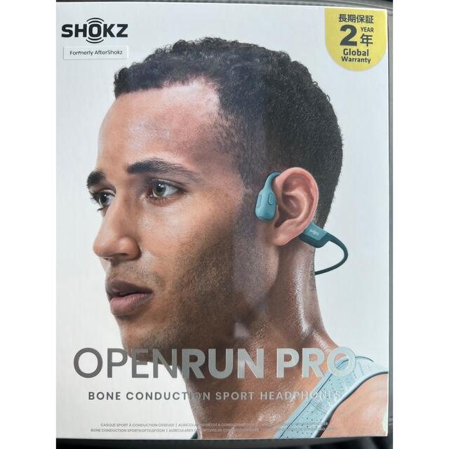 【新品未開封】shokz 骨伝導イヤホン OpenRun Pro