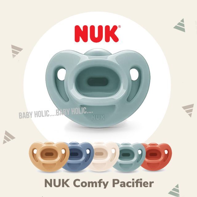 こども ビームス(コドモビームス)の【海外限定】NUK 歯列矯正 おしゃぶり ペールグリーン 0-6m/6-18m キッズ/ベビー/マタニティの授乳/お食事用品(その他)の商品写真