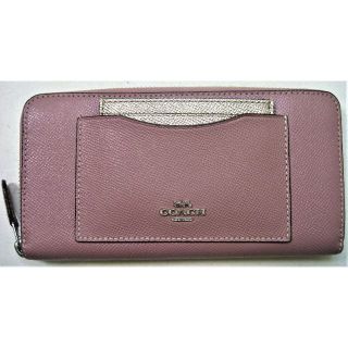 コーチ(COACH)のコーチCOACH長財布 内外ファスナー付小銭入F54007F1830パスケース付(財布)