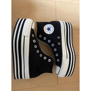 コンバース(CONVERSE)のconverse チャンキーライン　厚底　ハイカット(スニーカー)