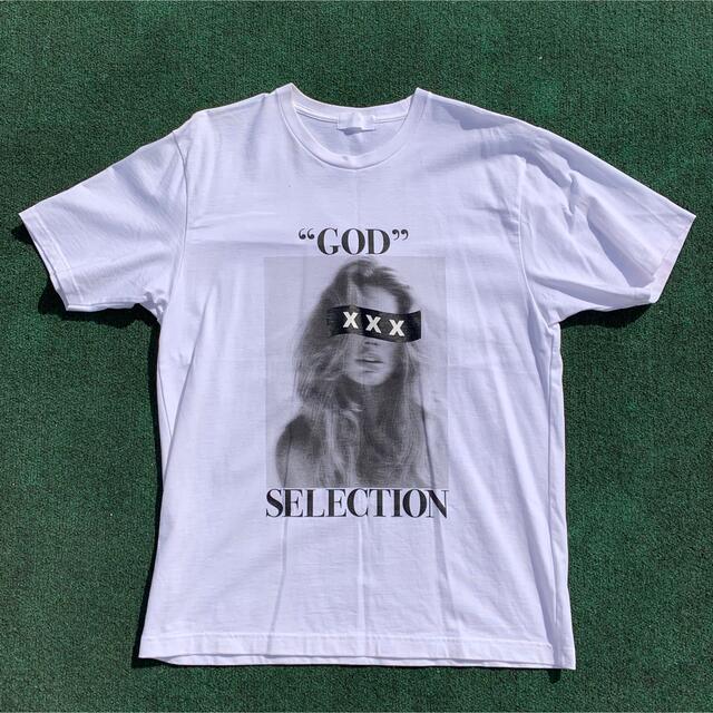 GOD SELECTION XXX GX-S20-ST-21 Lサイズ ホワイトTシャツ