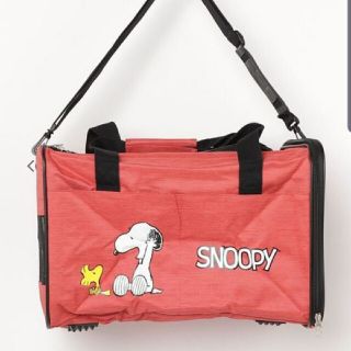 スヌーピー(SNOOPY)のキャリーバッグ　スヌーピー　SNOOPY　ペット　お出掛けバッグ　トラベルバッグ(かご/ケージ)