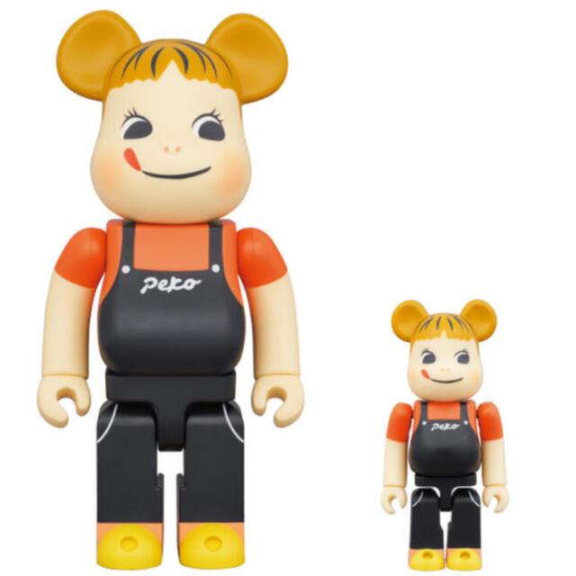 ベアブリック　ペコちゃん100%400%BE@RBRICK