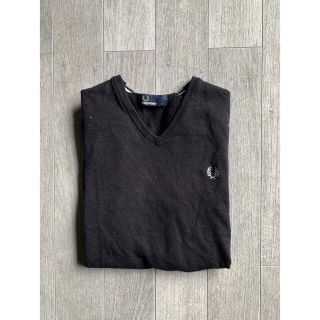 フレッドペリー(FRED PERRY)のフレッドペリー　XS セーター　ブラック(ニット/セーター)