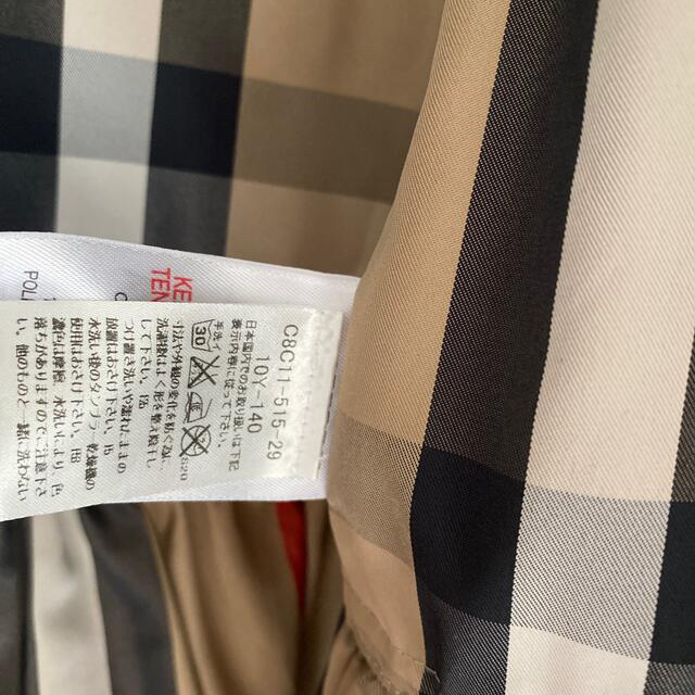 BURBERRY(バーバリー)のバーバリーチルドレン　トレンチコート キッズ/ベビー/マタニティのキッズ服女の子用(90cm~)(ジャケット/上着)の商品写真