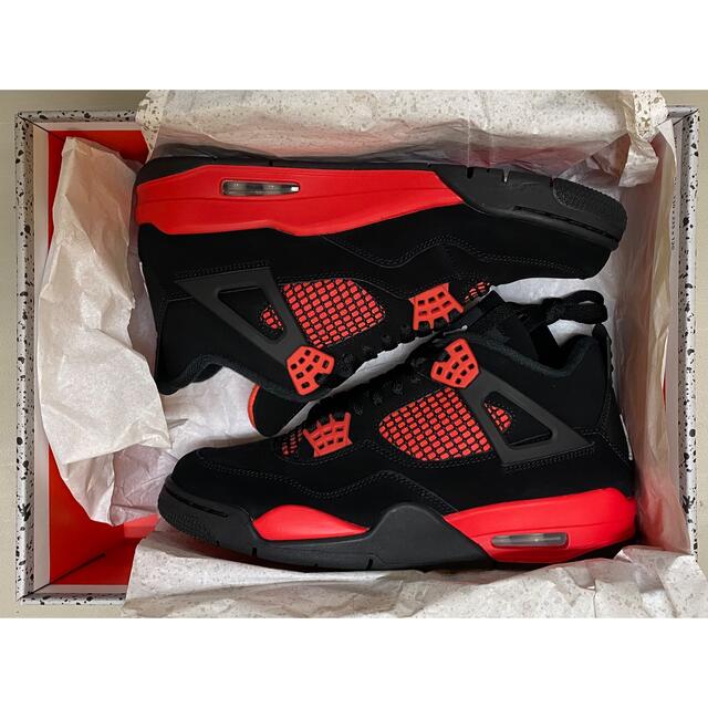 Nike Air Jordan 4 Red Thunder Crimson