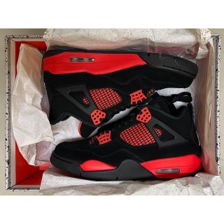 Nike Air Jordan 4 Red Thunder Crimson(スニーカー)