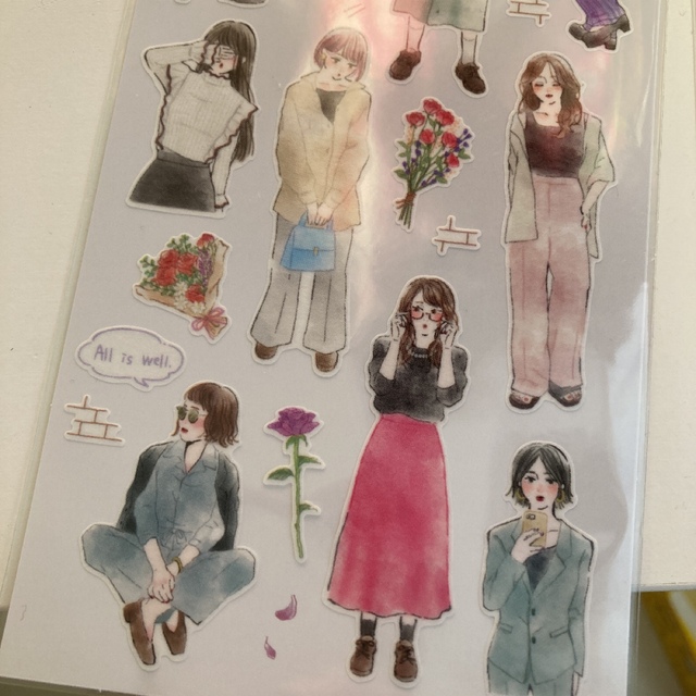 セリア シール 女の子の通販 By チョコ S Shop ラクマ