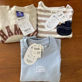 リー(Lee)の新品、未使用　チャンピオン、LEEトレーナー2点、ロンＴ1点セット(Tシャツ/カットソー)