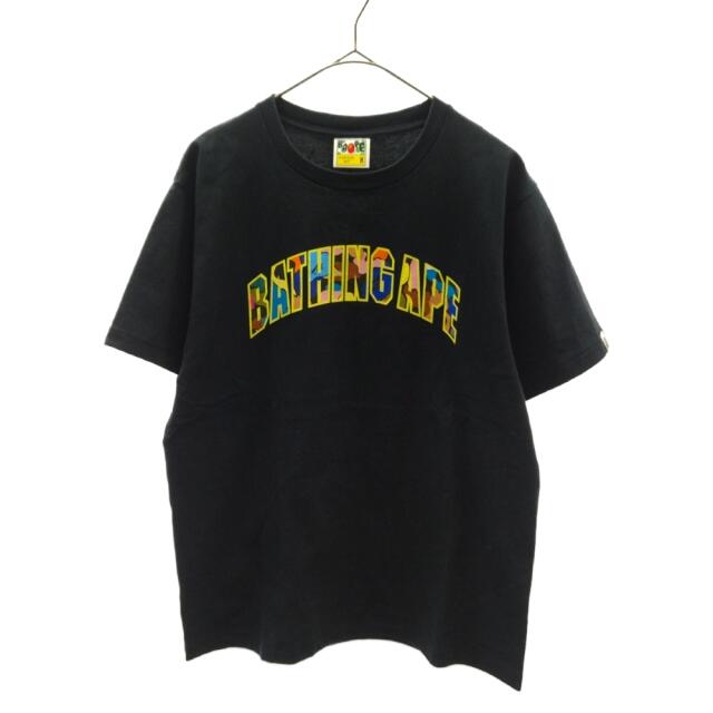 A BATHING APE 半袖黒Tシャツ