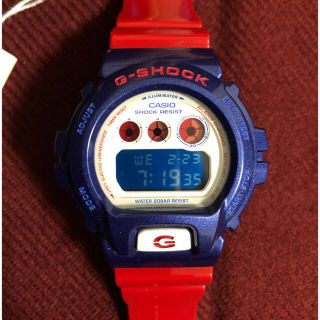 ジーショック(G-SHOCK)のカシオ ジーショック DW-6900AC Blue レッド(腕時計(デジタル))