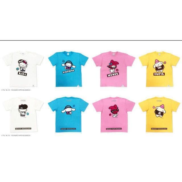 新品 スプラトゥーン Splatoon2 サンリオコラボ ポムポムプリンTシャツ 2