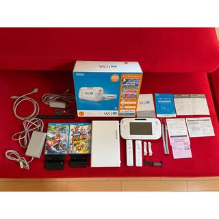 ウィーユー(Wii U)のWii U ファミリープレミアムセット　32GB 白　ソフト付(家庭用ゲーム機本体)