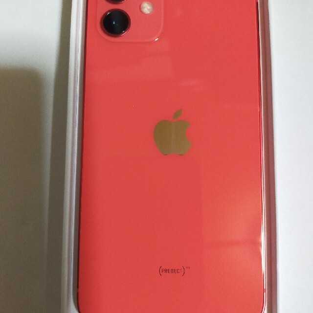 Apple(アップル)の未使用品☆iPhone12無印64G PRODUCTRED スマホ/家電/カメラのスマートフォン/携帯電話(スマートフォン本体)の商品写真