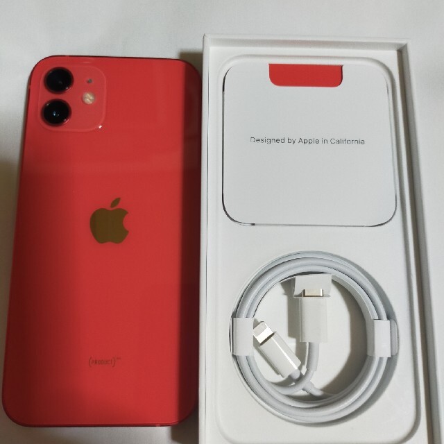 Apple(アップル)の未使用品☆iPhone12無印64G PRODUCTRED スマホ/家電/カメラのスマートフォン/携帯電話(スマートフォン本体)の商品写真