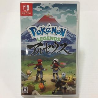 ニンテンドースイッチ(Nintendo Switch)のNintendo Switch　ポケモンレジェンズ アルセウス　美品(携帯用ゲームソフト)