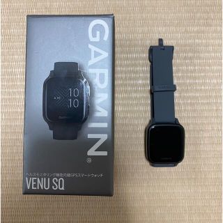 ガーミン(GARMIN)のガーミン venu sq 美品 Suica機能(腕時計(デジタル))