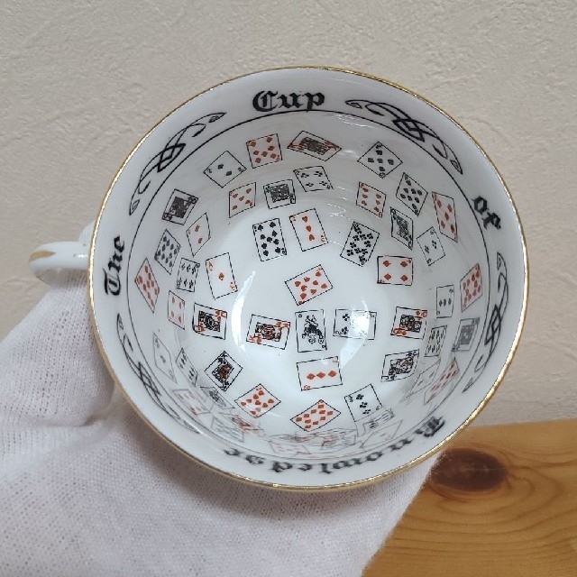 希少 エインズレイ 1924年 フォーチュン 紅茶占い カップ&ソーサー 花