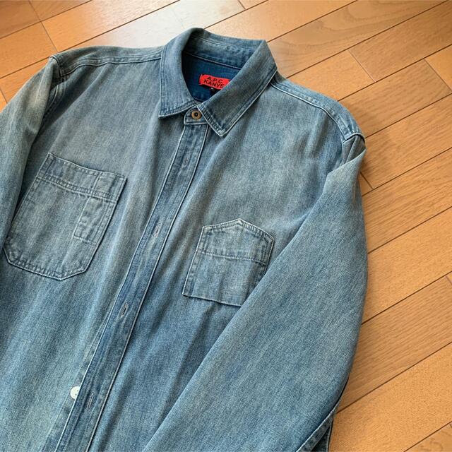 A.P.C Kanye denim shirts XL